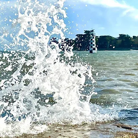 Ferienwohnung Les Pieds Dans L'Eau Île-Tudy Exterior foto