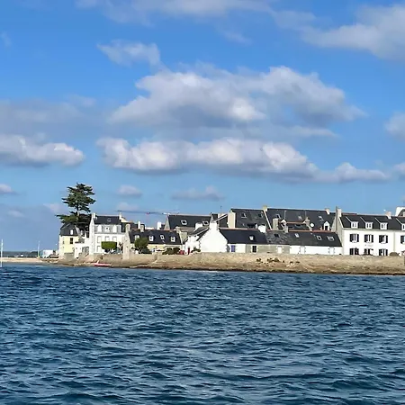 Ferienwohnung Les Pieds Dans L'Eau Île-Tudy Exterior foto